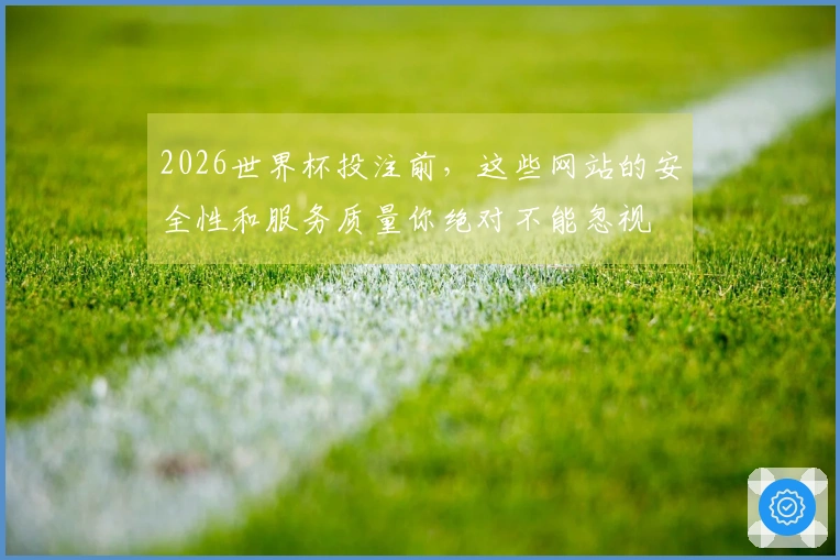 2026世界杯投注前，这些网站的安全性和服务质量你绝对不能忽视